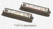 t12 and t10 ballasts