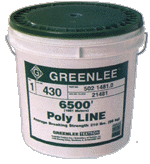 greenlee poly line buckets