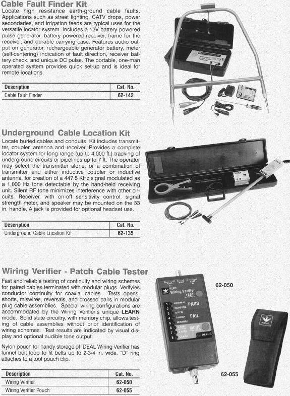 Ideal Cable finders