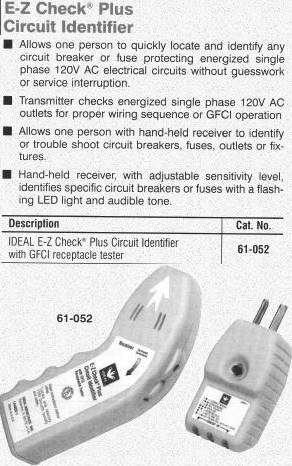 ideal circuit indentifier