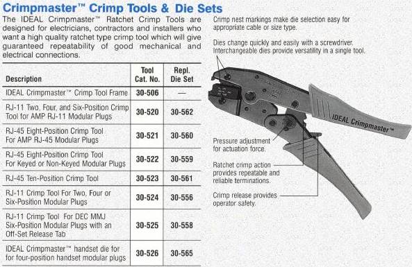 ideal crimp tools